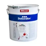 Алкидна боя Декоратор Екстра RAL 9016 бял, 18 л