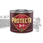 Protecta 3в1 боя ефектна  СИВА  МЕТАЛИК   500ml (BG/RO)