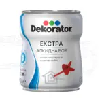 Алкидна боя Екстра RAL трафик бял 9016, 650 мл