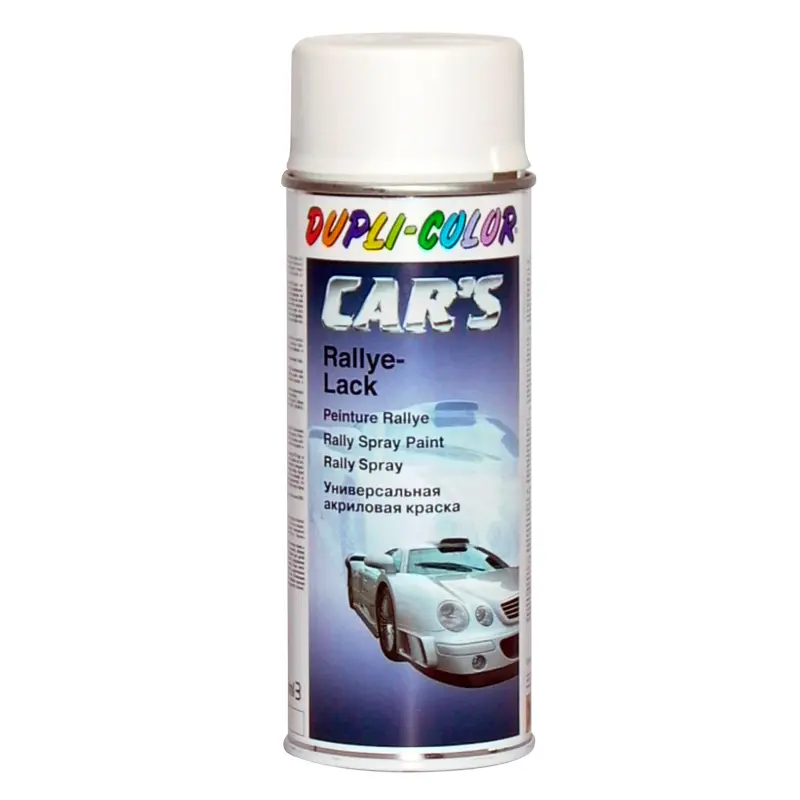 0201040473-sprej-car-s-400ml-ral9010-bjal-mat Спрей Dupli Color Car's RAL 9010 Бял гланц / 600мл. - Image 1