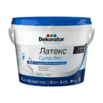 Интериорна боя Декоратор Супер Бял P, 4 л