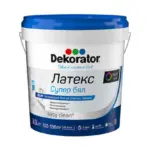 Интериорна боя Декоратор Супер Бял P, 8.5 л