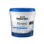 Интериорна боя Декоратор Супер Бял P, 1 л