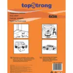 Покривен найлон 4x5 м x (0.007 мм)