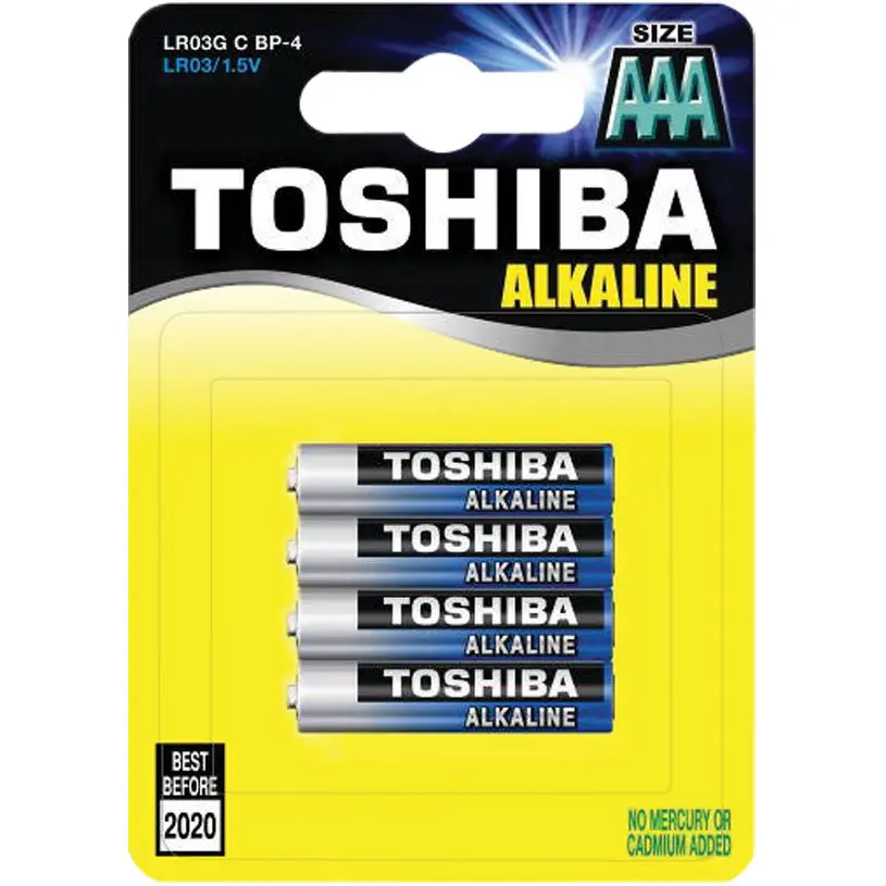 458930.jpg-Product-details-main Батерия TOSHIBA / Тошиба R03 AAA - 1бр. - Image 1