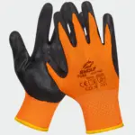 Работни ръкавици MR 01 – оранжево и черно