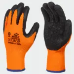 Зимни работни ръкавици ОХ 8 – оранжево и черно