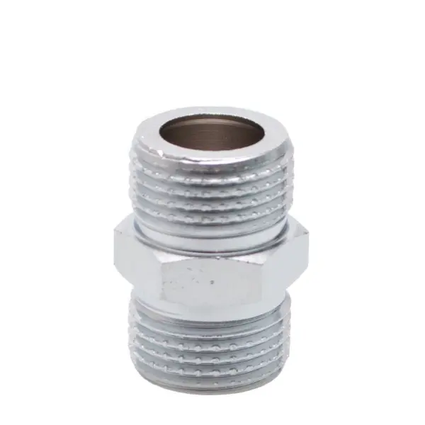 Нипел мес. хром  3/8''