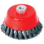 Четка плетена за ъглошлайф камбана Ø75 mm