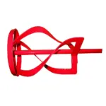 Бъркалка с плоска спирала ф120x 600 xHEX 10mm