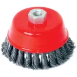 Четка плетена за ъглошлайф камбана Ø100 mm