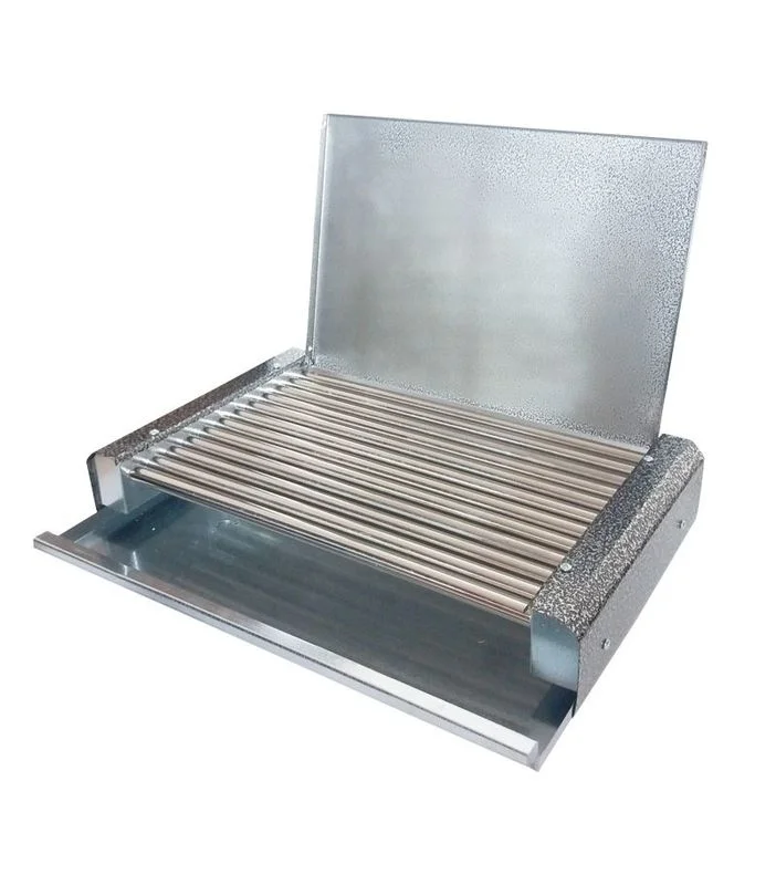 elektricheska-skara-s-kapak-1600w-nerazhdaemi-trabi Електрическа скара с капак 1600W с ЕВРО щепсел, неръждаеми тръби - Image 1