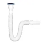 Гофриран сифон за мивка Ф32 Еко