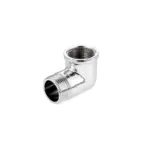 КОЛЯНО  хром  полир.   1/2'' м.ж.