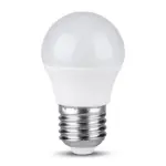 Лед крушка V-TAC 220V 5.5W  Е27 4000K   М. Б.