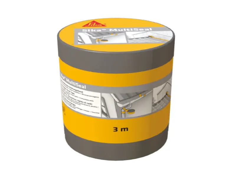 Лента битумна Сика Мултисил 10см.х3м сив СИКА - Мултисил БИТУМНА лента СИВА / 3м. - Image 1
