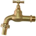 Канела месинг шагрен с холендър/щуцер   3/4''