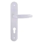 Обикновена дръжка за врата 70 мм Мирела2 151581 Бяла