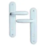 Обикновена дръжка за врата Декаба 70 Бяла