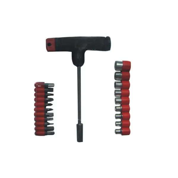 Отвертка с накрайници и вложки TORX – комплект 21 части