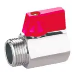 Сферичен  кран  МИНИ  1/2'' м.ж.  Melscher