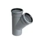 HTPP / ПВЦ  разклонител   Y   Ф110/110/45''  сиво