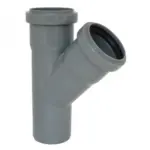 HTPP / ПВЦ  разклонение  Y  Ф50/50/-45 сиво