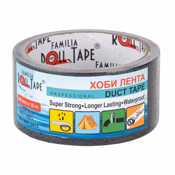 Хоби  лента  ЧЕРНА  50мм.х10м.