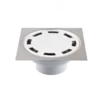 Подов рогов сифон Месинг квадрат Ф50