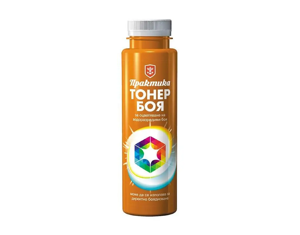 Тонер боя "Практика" - 250 ml, различни цветове Оцветител / тонер боя КЕХЛИБАР - Image 1