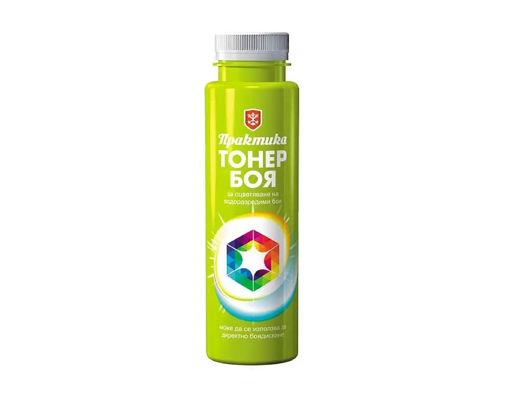 Тонер боя "Практика" - 250 ml, различни цветове Оцветител / тонер боя РЕЗЕДА - Image 1