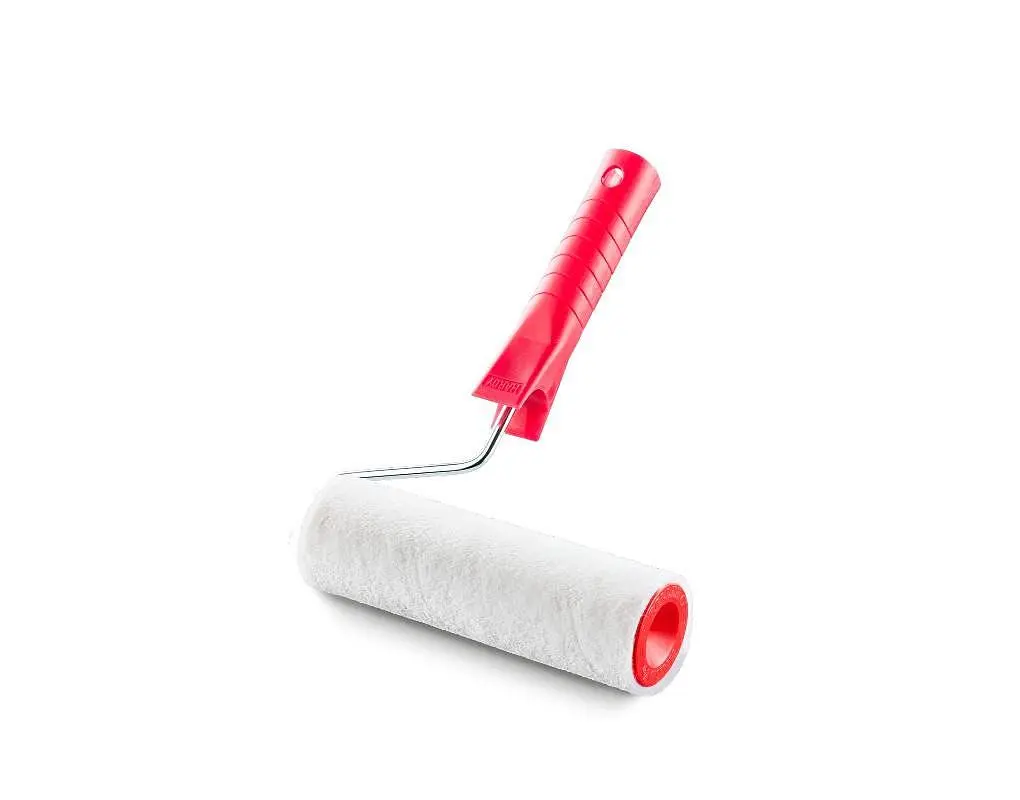 Велурен валяк с дръжка - Ø48 mm, 250 x 4 mm Валяк Велур за лакове и смоли Ф30/100 мм - Image 1