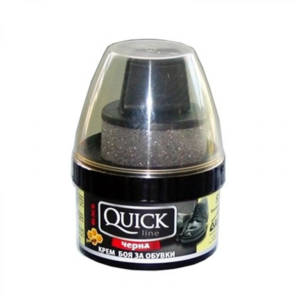 boya-za-obuvki-quick-cherna-tampon-ls Боя за обувки QUICK черна тампон LS - Image 1