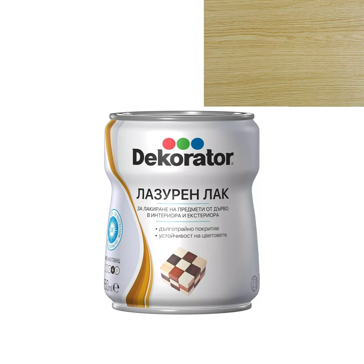 dekorator-lazuren-lak-babuk-650ml ДЕКОРАТОР Лазурен лак / БАБУК 650мл. - Image 1