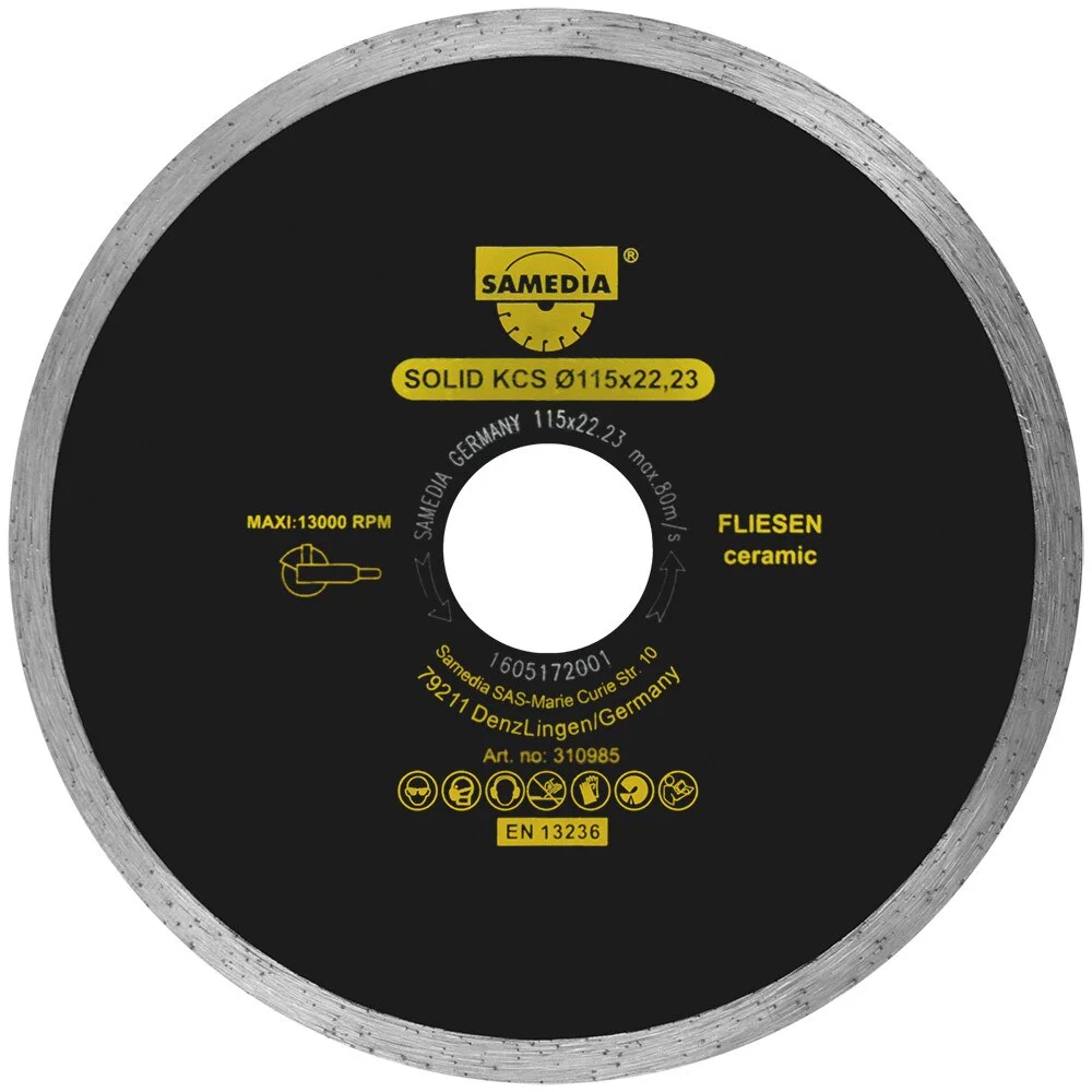 disk-diamanten-za-keramika-solid-kcs-115h22-23-em Диск ДИАМАНТЕН за керамика SOLID KCS 115х22.23 / Ем. - Image 1