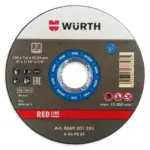 Диск за рязане  RED, за чер. ст.- А2   Ф115 х 1мм.   WURTH