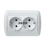 Електрически контакт Лекса Двоен Yw-8312