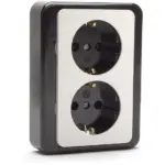 Електрически контакт Приста Е Двоен Черно/Бяло (Найден Киров)