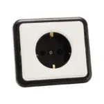 Електрически контакт Приста Единичен Черно/Бяло (Найден Киров)