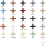 Фугираща смес Фугаколор Флекс - Син 1 кг