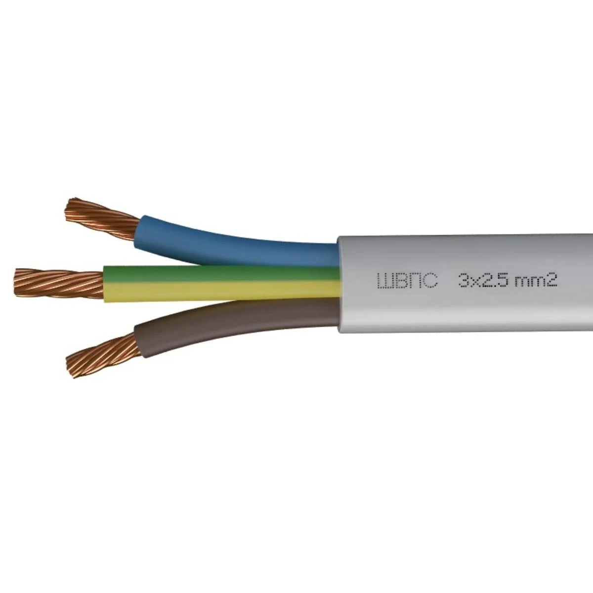 kabel-shvps-3x2-5-na-metar Кабел ШВПС 3 х 2,5 / 1 метър - Image 1