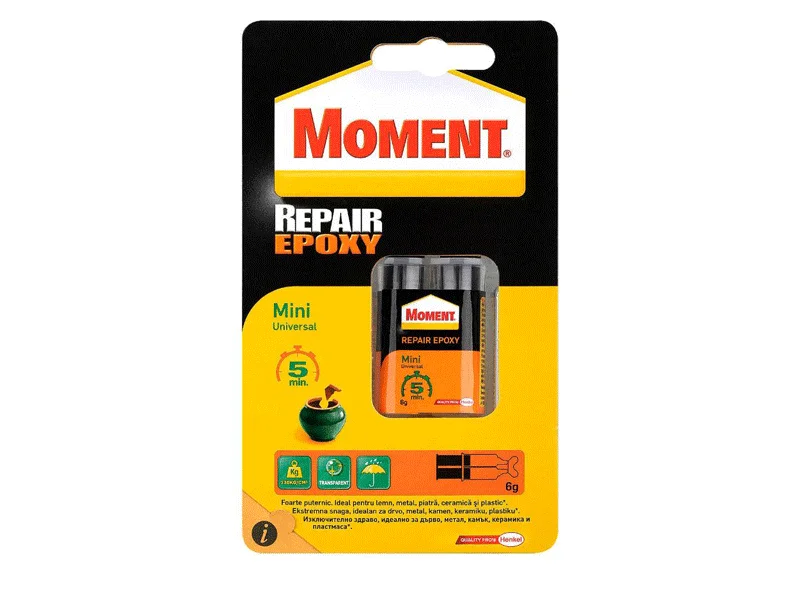 moment-dvukomponentno-epoksidno-lepilo-6-ml Moment Двукомпонентно епоксидно лепило 6мл. Pattex - Image 1