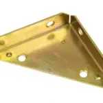 Планка ъглова плоска жълта NA-8 100/100/15