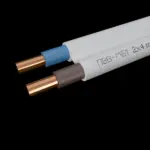 Мостов кабел ПВВ-МБ1 2x4 (на метър)