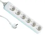 Разклонител  6 гнезда с кабел  1.5m х1.5mm2  MK