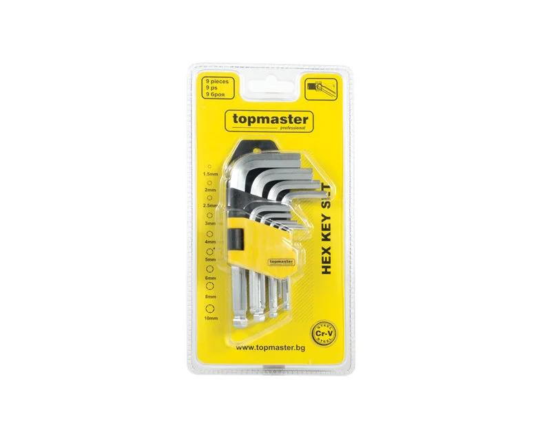 shestogrami-1-5-10-mm-komplekt-9-br-kasi-cr-v Шестограми 1.5-10mm к-т 9бр къси CR-V TMP - Image 1