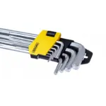 Шестограми за работа под ъгъл, средни, к-т 9бр, 1.5-10mm CR-V  GD