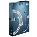 Шлаух за душ метален двойнооплетен  Metalflex / 1,5м.