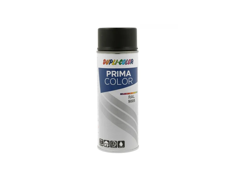 sprey-dupli-color-prima-ral-9005-cheren-mat-600ml Спрей Dupli Color Prima RAL 9005 Черен мат / 600мл. - Image 1