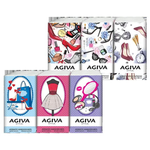 Сухи кърпи  AGIVA / 6бр.